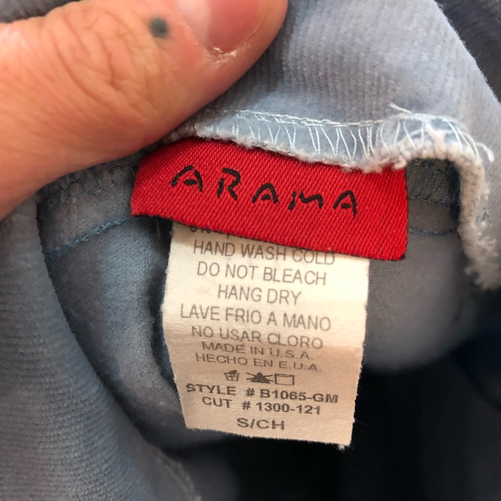 ✨VINTAGE✨ Arama Blue Skirt - Picture 7 of 8
